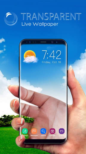 Transparent Screen and Background Simulated screenshot 3
