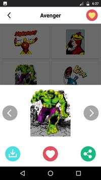 Super Action Heros Stickers screenshot 4