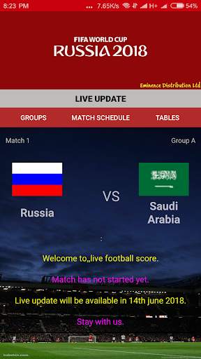 Russia WorldCup Live screenshot 6