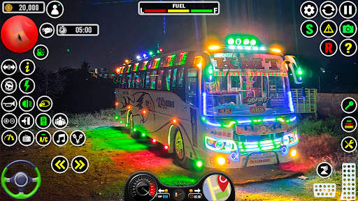 Indian Bus Drive Games 3D screenshot 5