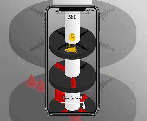 Helix Jump Crush screenshot 1