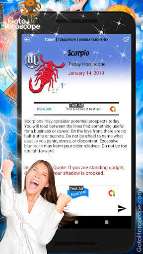 Scorpio Daily Horoscope screenshot 2
