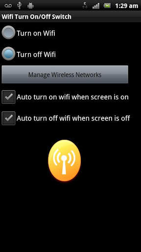 Auto Wifi On Off Switch Trial screenshot 2