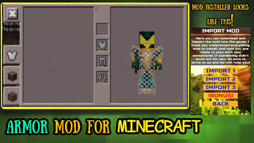 Armor Mod For Minecraft screenshot 1