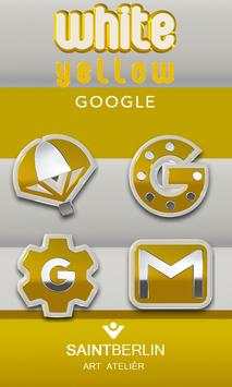 White Yellow Icon Pack screenshot 3