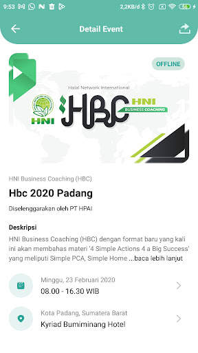 HNI Event screenshot 3