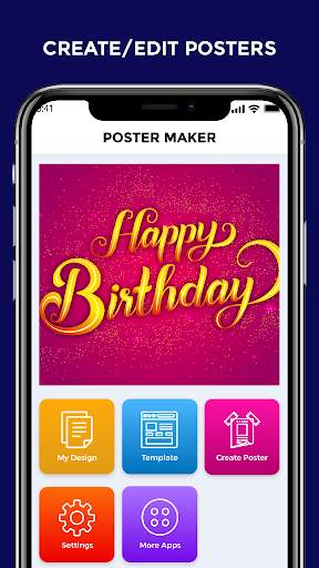 Poster Maker & Posters Ads Designer screenshot 1
