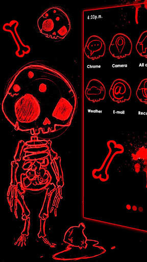 Matchstick, Skull Themes, Live Wallpaper screenshot 3