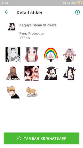 Cute Anime Sticker For WA screenshot 2