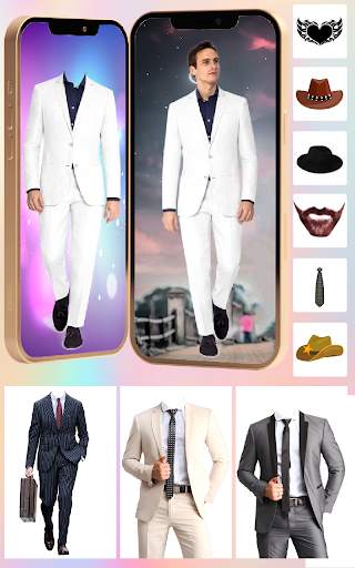 Men Suit Photo Editor New 2 تصوير الشاشة