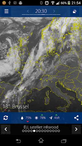 Sat24, weer satelliet screenshot 1