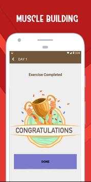 Build Muscle - Home Workout 4 تصوير الشاشة