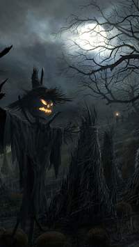 Fingerprint app lock and call LOCK theme Halloween screenshot 5