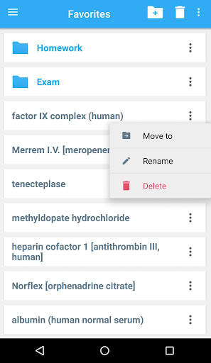 I.V. Drug Handbook screenshot 7