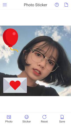 Photo Sticker Editor (Add Icon screenshot 2
