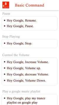 Ok Google Voice Commands for Google Assistant screenshot 2