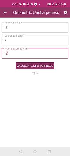 Gamma CalCulator 4 تصوير الشاشة