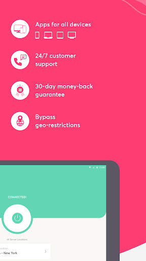 WeVPN - Fast, Secure & Unlimited VPN Proxy screenshot 2