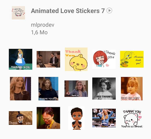 Love Animated Stickers For WhatsApp WAStickerApps screenshot 4