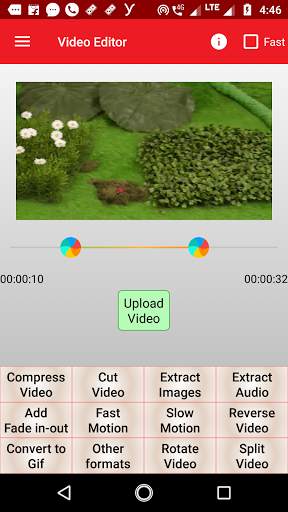 Video Editor using FFmpeg screenshot 1