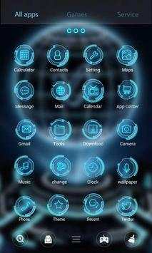 Next Tech 3D V Launcher Theme screenshot 3