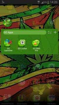 GO Launcher EX Theme marijuana screenshot 5