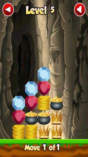 Move Treasure [Match Three] screenshot 4