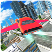 Flying Car : City Rescue Flight Pilot Simulator 3D icon