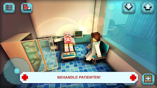 Hospital Craft: Medizinische & bauen Spiele screenshot 1