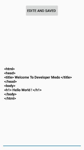 Edite Html screenshot 3