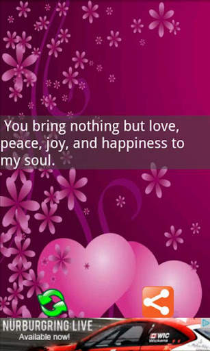 Love and Romance Quotes (FREE) screenshot 1
