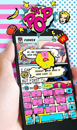 POP STYLE GO Keyboard Theme screenshot 5