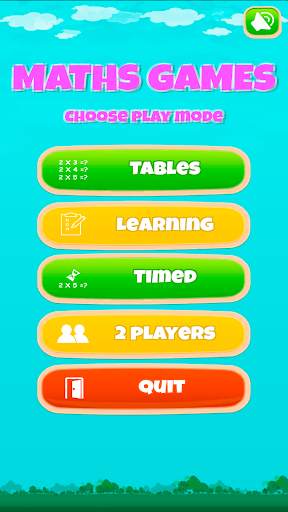 Maths: mental arithmetic game screenshot 1