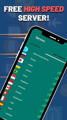 Free VPN - High Speed, Unlimited and Secure! screenshot 3
