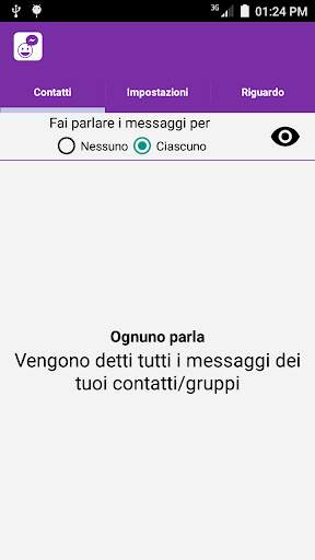 Contatti di Messenger che parlano screenshot 1