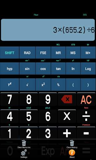 Free Scientific Calculator for Student screenshot 2