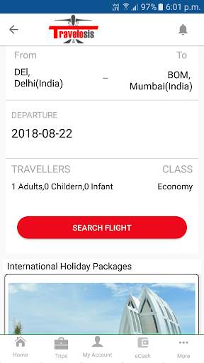 Travelosis - Flights, Hotels, Package & Bus screenshot 2