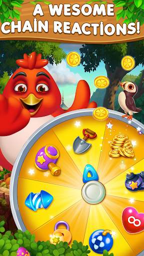 Bird Mania - Free Match 3 स्क्रीनशॉट 8