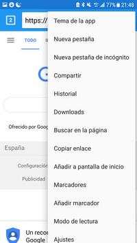 UPnet Browser screenshot 1