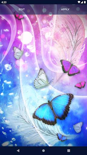 Abstract Pastel Live Wallpaper screenshot 4