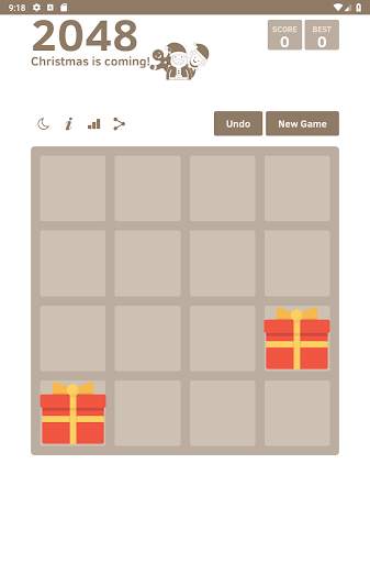 2048 Christmas 🎁 Puzzle Game screenshot 7