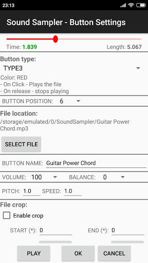 Sound Sampler Lite screenshot 2