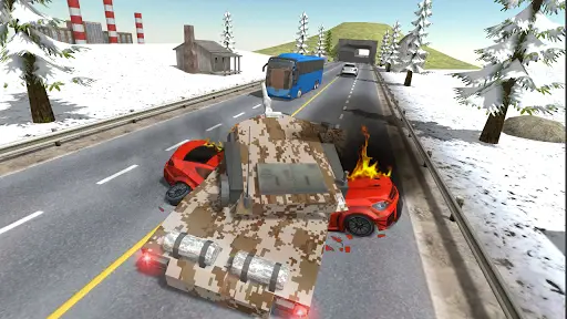 Tank Traffic Racer screenshot 3