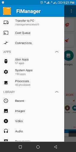 FiManager-File Explorer(Cleans Cache&Hidden Files) screenshot 4