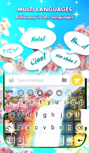 Perfect Day Live Wallpaper & Animated Keyboard screenshot 4