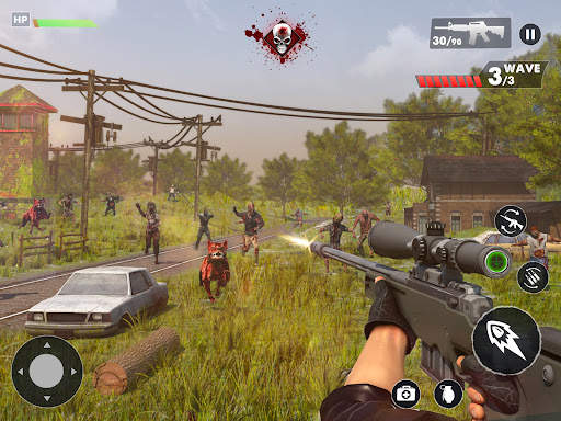 FPS Walking Zombie Shooter 3D screenshot 8
