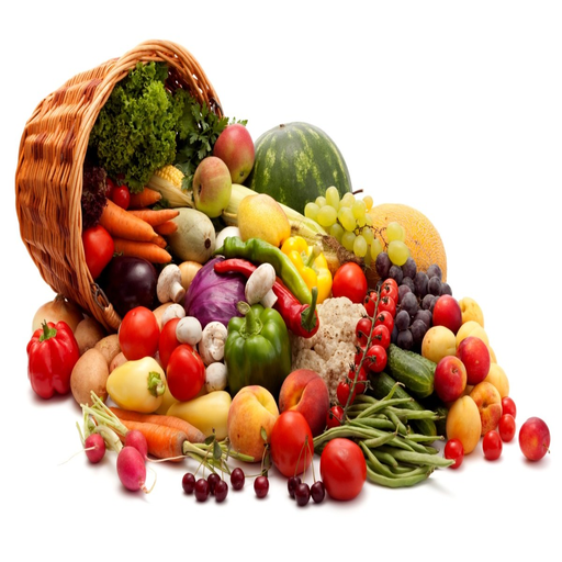The benefits of fruits and vegetables icon