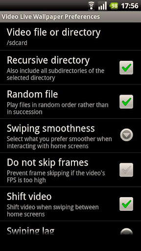 Video Live Wallpaper screenshot 2