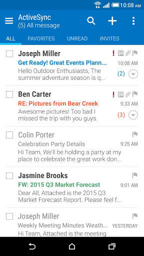 HTC Mail screenshot 3