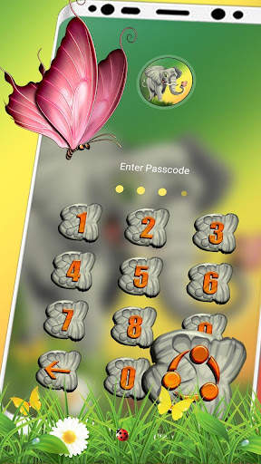 Cute Elephant Painting Theme screenshot 5